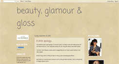 Desktop Screenshot of beautyblogbycat.blogspot.com