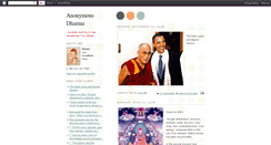 Desktop Screenshot of anonymousdharma.blogspot.com