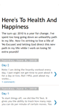 Mobile Screenshot of herestohealthandhappiness.blogspot.com