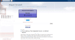 Desktop Screenshot of miquelstrubell.blogspot.com