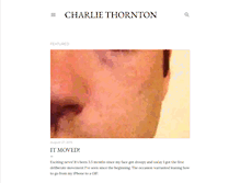 Tablet Screenshot of charliethornton.blogspot.com