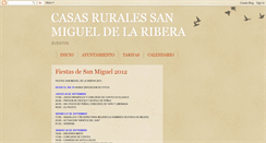 Desktop Screenshot of eventoscrsanmigueldelaribera.blogspot.com