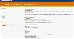 Desktop Screenshot of guinnsamericanlit.blogspot.com