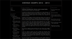 Desktop Screenshot of cheveuxcourts2012.blogspot.com