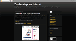 Desktop Screenshot of e-zarabiac.blogspot.com