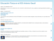 Tablet Screenshot of efantoniogaudi.blogspot.com
