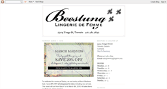 Desktop Screenshot of beestunglingerie.blogspot.com