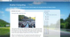 Desktop Screenshot of koshercomputing.blogspot.com
