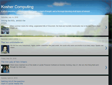 Tablet Screenshot of koshercomputing.blogspot.com