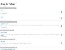 Tablet Screenshot of blogdefelipe.blogspot.com