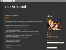 Tablet Screenshot of dievokabel.blogspot.com