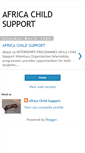 Mobile Screenshot of africachildsupport.blogspot.com