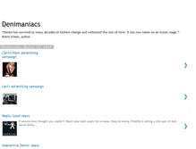 Tablet Screenshot of denimaniacs.blogspot.com