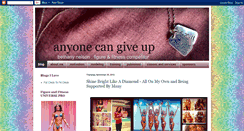 Desktop Screenshot of anyonecangiveup.blogspot.com