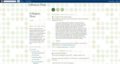 Desktop Screenshot of collegianthon.blogspot.com