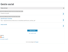 Tablet Screenshot of gestionsocial-paola.blogspot.com