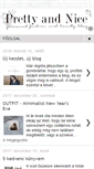 Mobile Screenshot of pretty-and-nice.blogspot.com