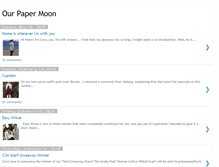 Tablet Screenshot of ourpapermoon.blogspot.com