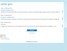 Tablet Screenshot of carriergurunta.blogspot.com