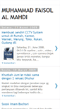 Mobile Screenshot of muhammadfaisolalmahdi.blogspot.com