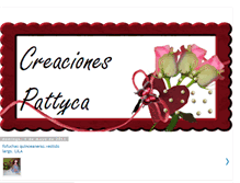 Tablet Screenshot of creacionespattyca-patricia.blogspot.com