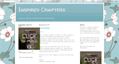 Desktop Screenshot of inspiredcrafters.blogspot.com