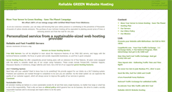 Desktop Screenshot of earth-friendly-web-hosting.blogspot.com