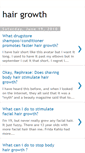 Mobile Screenshot of hair-growth-dryh.blogspot.com