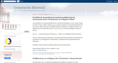 Desktop Screenshot of ekosocial.blogspot.com