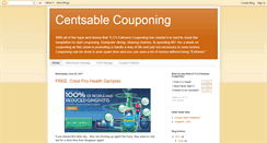 Desktop Screenshot of centsablecouponing.blogspot.com