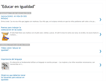 Tablet Screenshot of educarenigualdadbego.blogspot.com