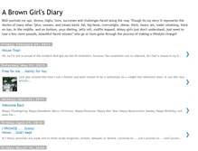 Tablet Screenshot of abrowngirlsdiary.blogspot.com