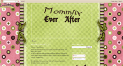 Desktop Screenshot of mommilyeverafter.blogspot.com