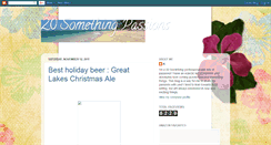 Desktop Screenshot of 20somethingpassions.blogspot.com