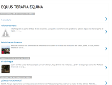 Tablet Screenshot of equusterapia.blogspot.com