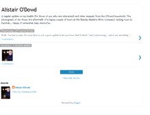 Tablet Screenshot of alistairodowd.blogspot.com