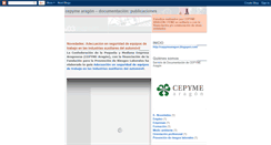 Desktop Screenshot of cepymearagon-publicaciones.blogspot.com