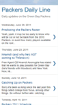 Mobile Screenshot of packersdailyline.blogspot.com
