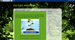 Desktop Screenshot of culturaambiental-marisela.blogspot.com