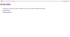 Desktop Screenshot of destinodubai.blogspot.com