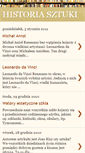 Mobile Screenshot of historiasztuki.blogspot.com