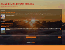 Tablet Screenshot of jejakrimba.blogspot.com