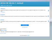 Tablet Screenshot of bodasilviayjuanje.blogspot.com