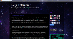 Desktop Screenshot of heijihatsutori43171.blogspot.com