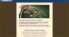 Desktop Screenshot of masajerelajacionyequilibrio.blogspot.com