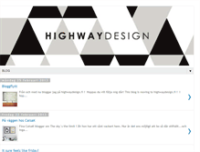 Tablet Screenshot of highway-design.blogspot.com
