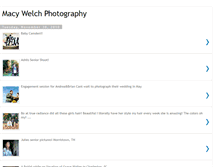 Tablet Screenshot of macywelchphotography.blogspot.com