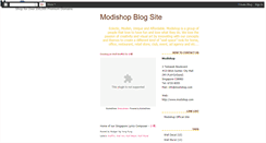 Desktop Screenshot of modishop.blogspot.com