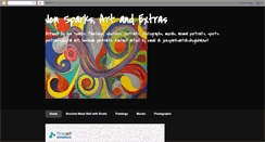 Desktop Screenshot of jensparksart.blogspot.com