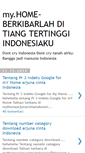 Mobile Screenshot of myhome-arjunacintaindonesia.blogspot.com
